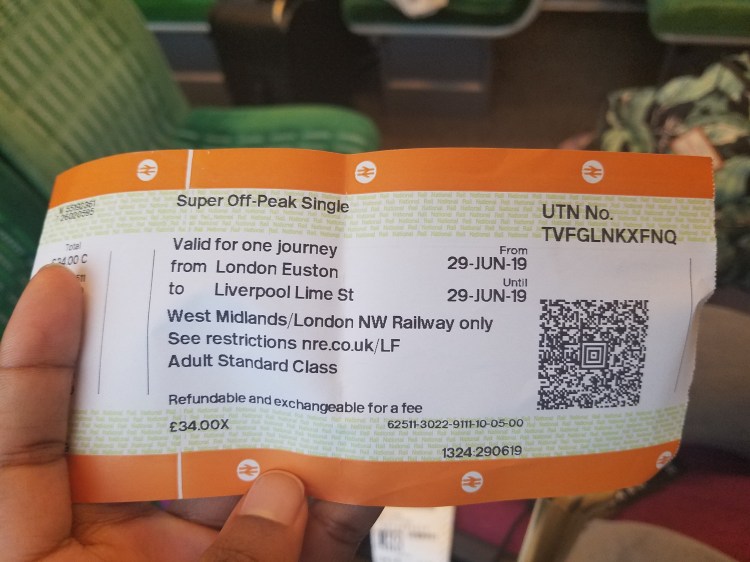 West Midlands Train Ticket