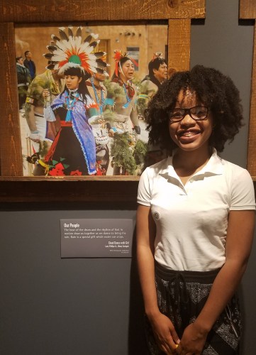 Me at Indian Pueblo Cultural Center's Museum