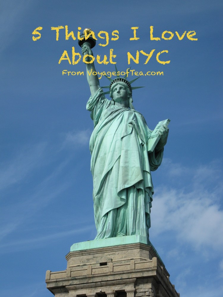 5 Things I Love about New York&nbsp;City